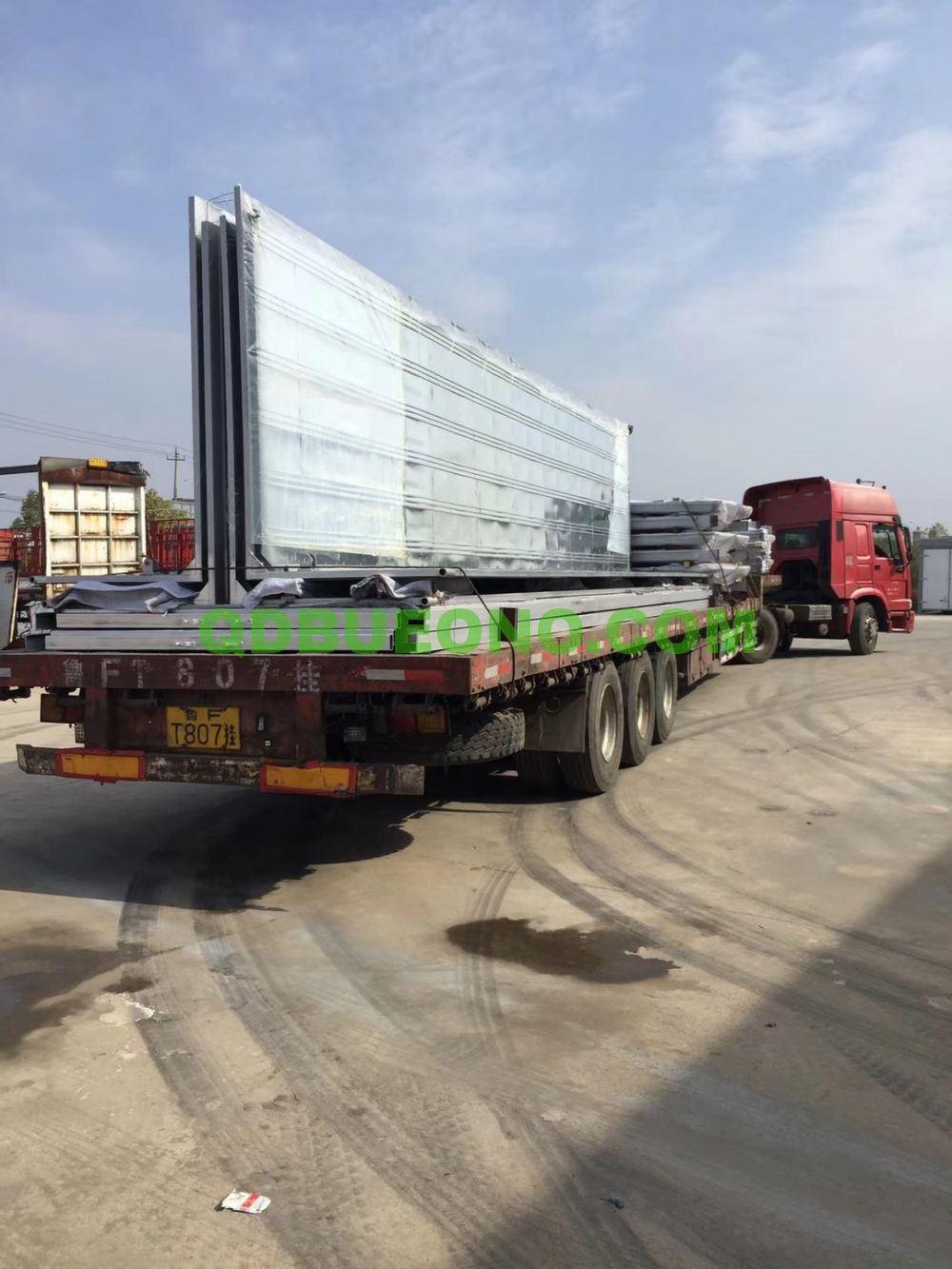 China Manufacturing Steel Heavy Open Wing Van Body for Cargo Truck