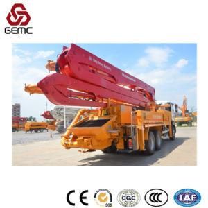 Diesel Truck-Mounted Concrete Pump 46m 48m 52m 58m Vertical Reach