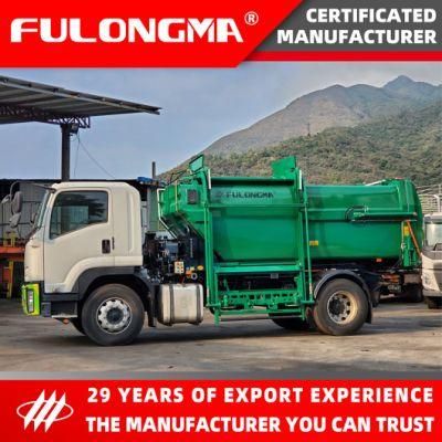 Fulongma Side Loading Refuse Collection Truck for Malaysia