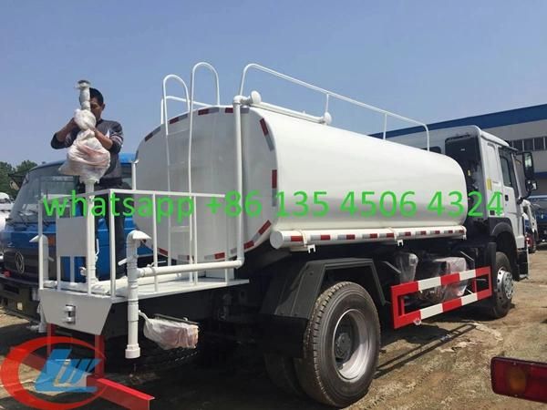 Sinotruk 6-Wheel 10ton HOWO 10cbm Water Tanker Truck
