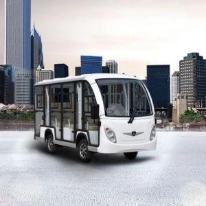 Factory Price 11 Seaters Battery Powered Shuttle Bus