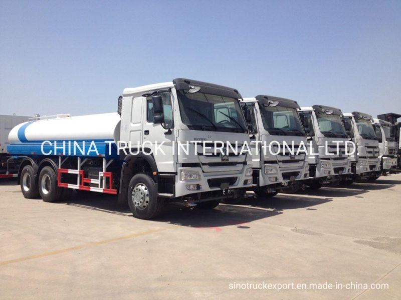 Sinotruk HOWO 20000liters 6X4 Multifunction Water Sprinkler Truck Vehicle
