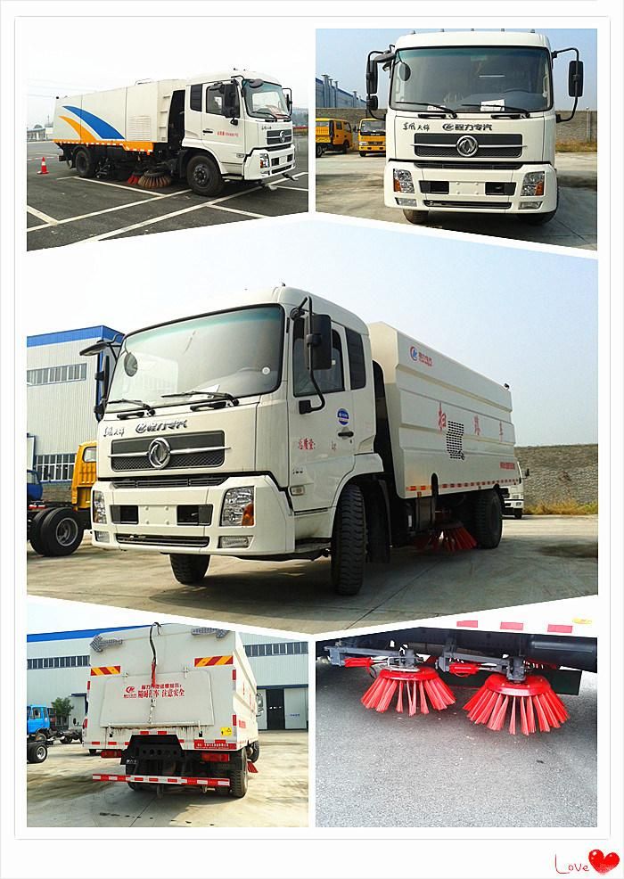 Good Performance 4X2 Road Sweeper Truck with Washing Function