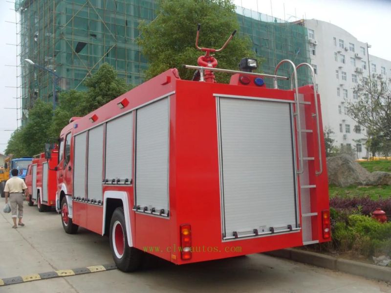 8000L Dongfeng Tianjin 4X2 Water Tank Fire Rescue Truck