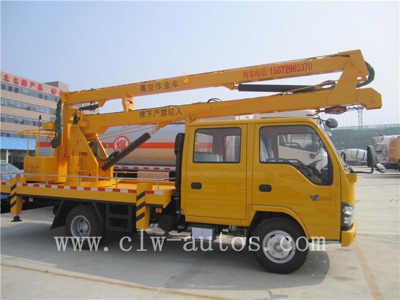 4X2 Isuzu 18 Meters Truck Mounted Aerial Work Platforms Aerial Platform Aerial Bucket Trucks