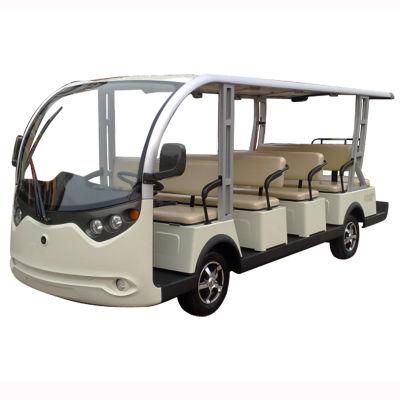 14 Person Sightseeing Bus Buggy/Golf Carts Sightseeing Car Wholesale 14 Person Electric Vehicle (Lt-S14)