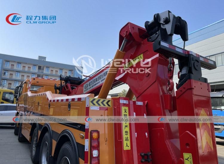 Shacman 10*6 16 Wheeler 30tons Tow Lift Joint Special Wrecker Bus Towing Road Recovery Rescue Vehicle Wrecker Truck