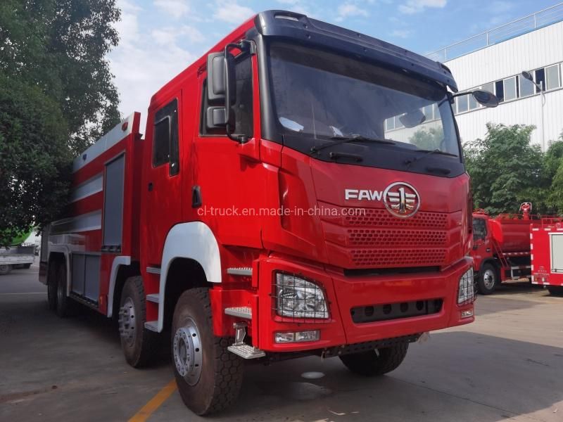 FAW 12 Wheels Heavy Duty 20tons 18tons Fire Fighting Truck for Sale