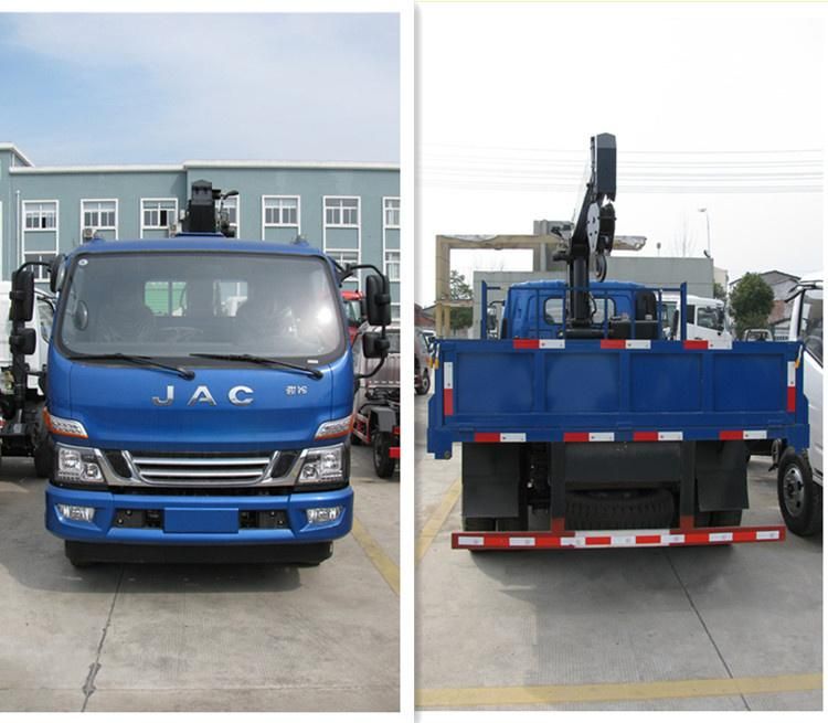 JAC 4X2 Used 3 Ton Crane Truck for Sale with Factory Price