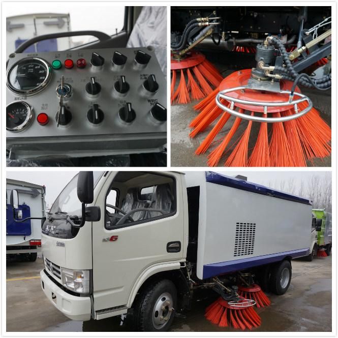 Clw Light Duty 5000L Road Sweeper Street Cleaning Truck