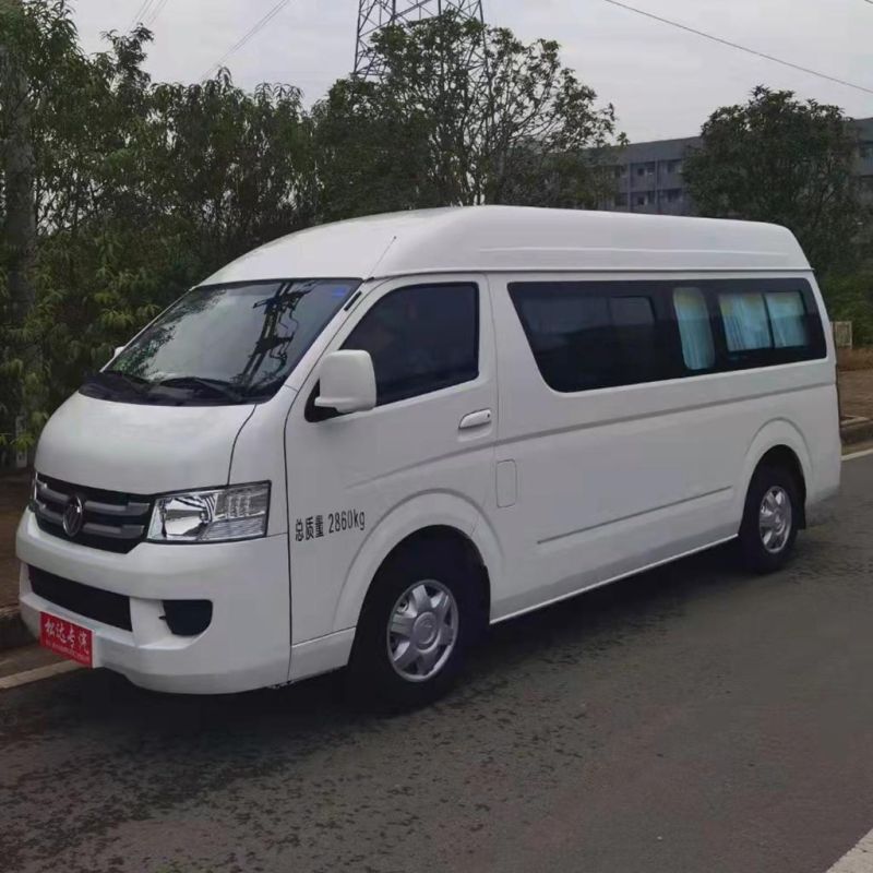 Foton 4*2 White and Gold Funeral Carriage with Stainless Steel Ice Coffin/Hearse