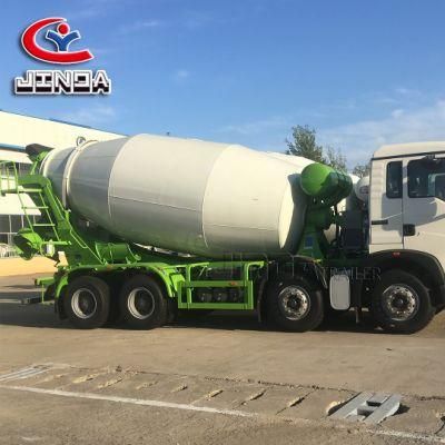 China Factory Jinda 8 10 15 Cbm Mixers Tank Body with Chassis Mixer Tank Body Cement Mixers for Sale
