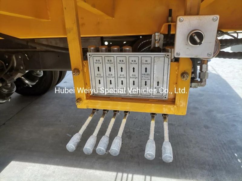 High Altitude Lifting Truck with Bucket Platform 12m 14m 16m Aerial Work Truck for Pick up Operation