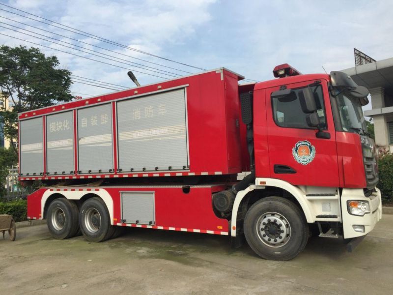 Top Brand Man 6X4 Fire Sprinkler Truck with Fire Extinguisher Valve