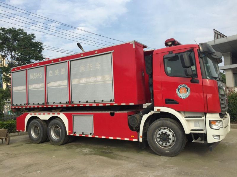 Top Brand Man 6X4 Fire Sprinkler Truck with Fire Extinguisher Valve