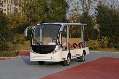 2022 New Electric Sightseeing Car 14 Seats Double Decker Bus for Sale