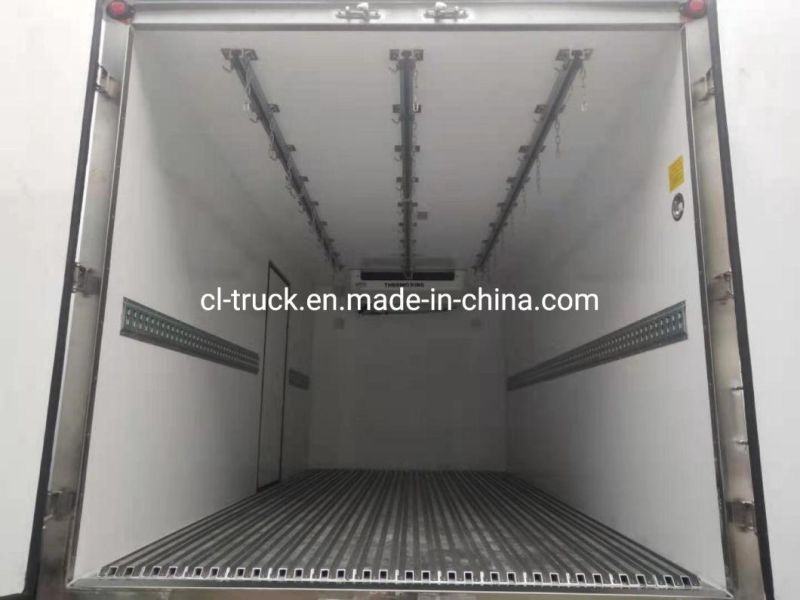 Good Quality HOWO Light 5tons 6tons Right Hand Drive Body Refrigerated Truck