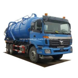 Foton Auman Vacuum Suction Sewer Toilet Sewage Cleaning Truck