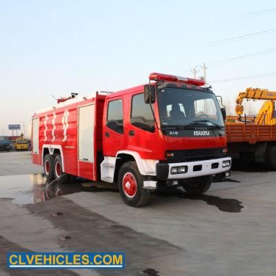 Factory Direct Sale 1suzu 16000L Water Foam Powder Fire Truck