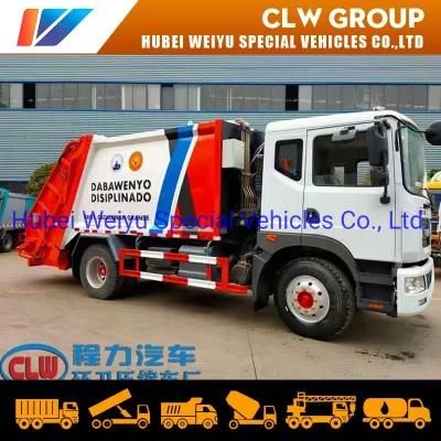 Dongfeng D9 8tons 10tons 10m3 12m3 Garbage Compactor Truck Rear Loader Disposal Collection Truck for Phillipines