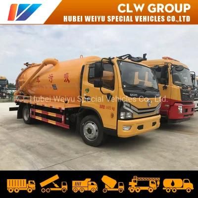 6000liters 4*2 Chengli High Vacuum Cleaning Suction Waste Collection Truck Seweage Jetting Truck