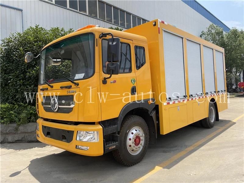 Dongfeng Duolika 4X2 Tire Repair Tool and Emergency Rescue Truck with Diesel Generator for Sale