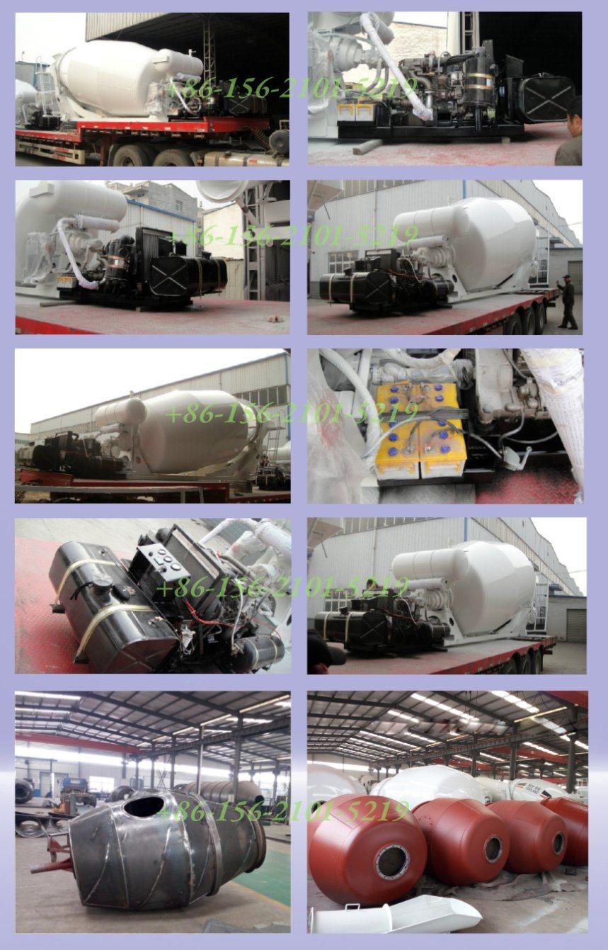 Bueno Brand Cement Concrete Mixer Drum for Renault Nissan Mitsubishi Concrete Mixer Truck Chassis