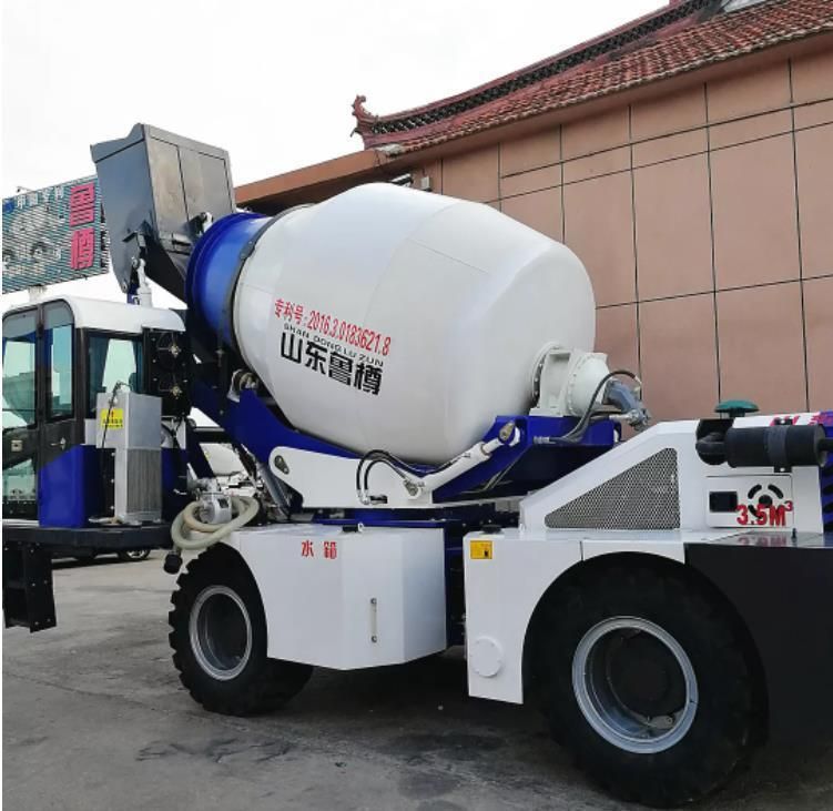 Luzun Jbc35 Self Loader Concrete Mixer Concrete Self Loading Mixer