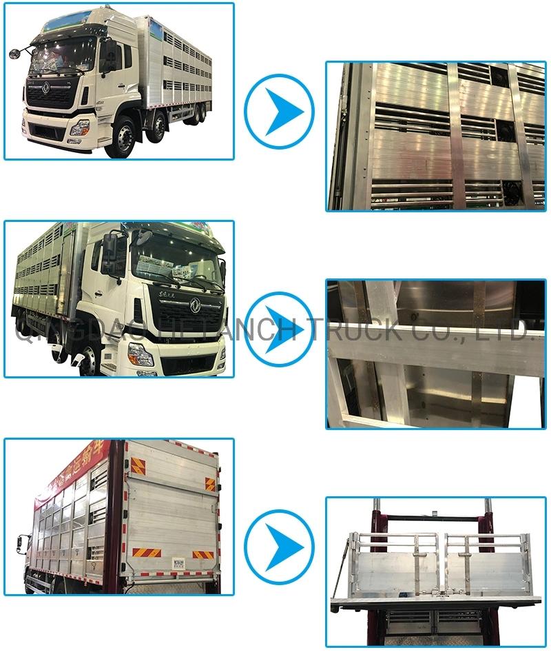 Customized 4 per floor Al-alloy livestock crate for truck/livestock truck