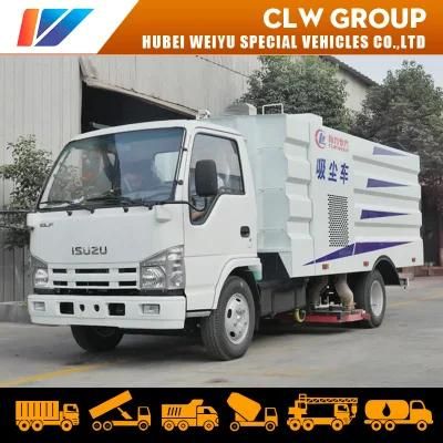 Isuzu 5cbm Road Sweeping Machine Vacuum Cleaner Truck Road Sweeper Truck