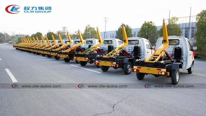 Bulk Order 3cbm 5cbm 8cbm 10cbm 12cbm Refuse Collector Vehicle Hook Lift Garbage Truck