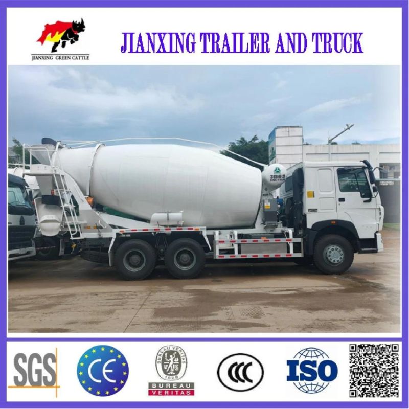 China Factory High Quality Sinotruk 10m3 Cement Concrete Mixer Truck for Sale