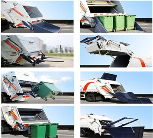 Dongfeng 4X2 4cbm Garbage Compactor Mini Truck