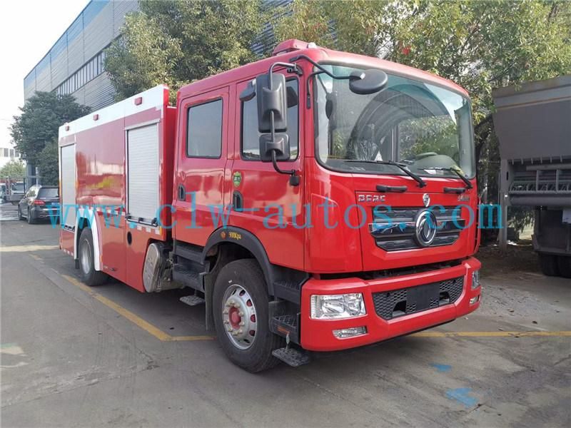 4000L 4tons Dongfeng Duolicar 4X2 Water Tank Fire Rescue Truck Fire Pumper Truck Fire Engine