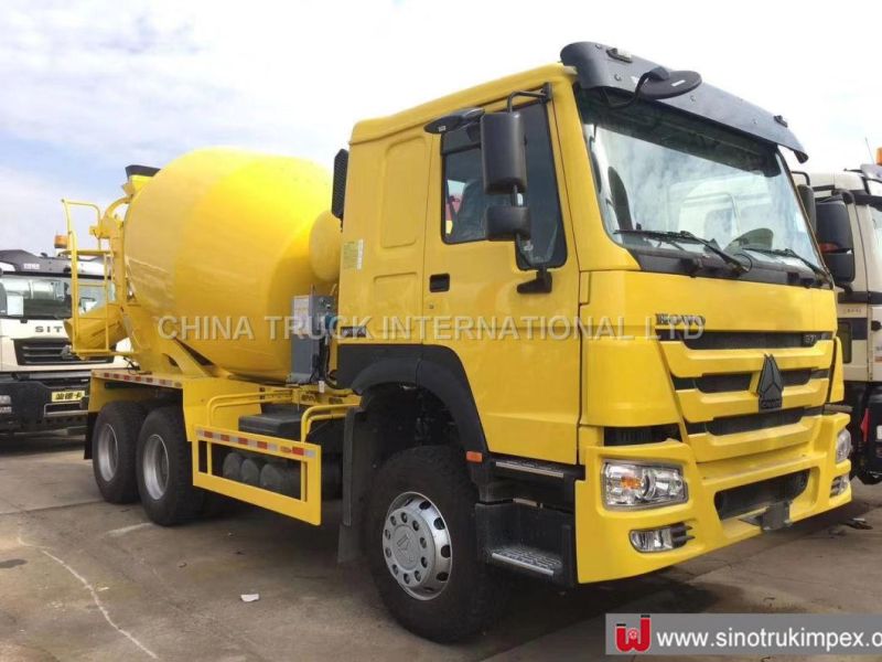 Sinotruk HOWO 10-12cubic 6X4 Concrete Mixer Truck for Construction