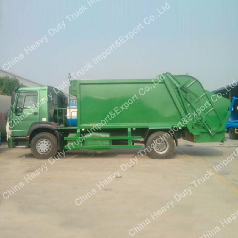 Sinotruk HOWO 4*2 266HP 12cbm Garbage Compactor Truck