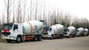 Self-Loading Concrete Mixer Mixing Truck Brand HOWO 6X4