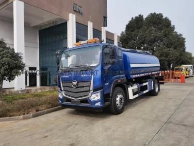 Foton 10000L Steel 304 Tank Water Truck with Water Pump