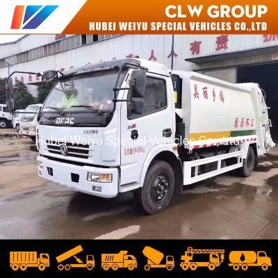 China 4X2 Dongfeng 6 Wheels 4tons 5tons 6tons Compactor Garbage Truck City Waste Treatment Truck