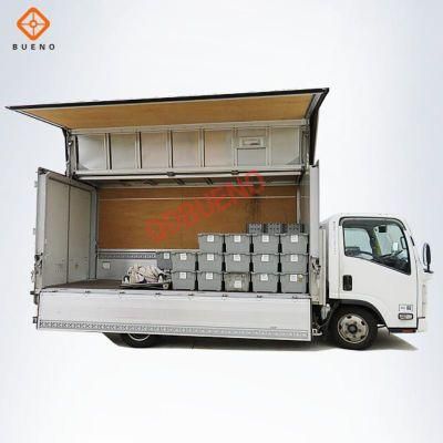 China Manufacturing Steel Heavy Open Wing Van Body for Cargo Truck