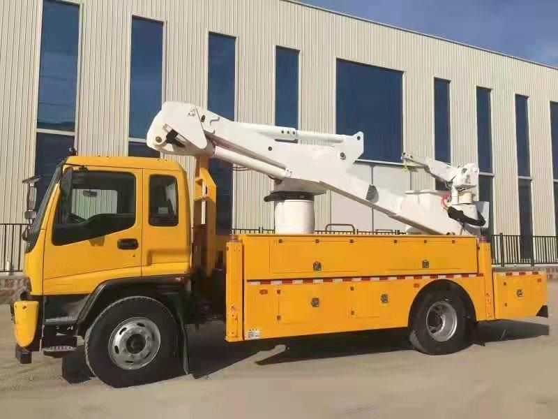 High Quality 17m Insulated Boom Aerial Work Vehicle Cherry Picker