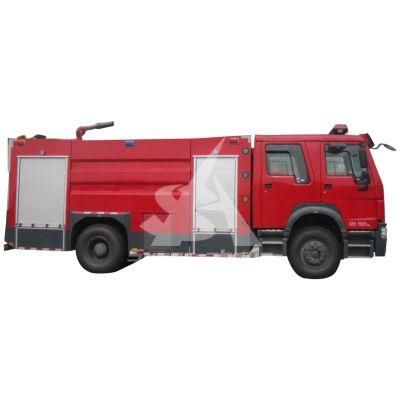 Sinotruk HOWO 4X2 Foam Dry Powder Fire Engine Fire Fighting Truck