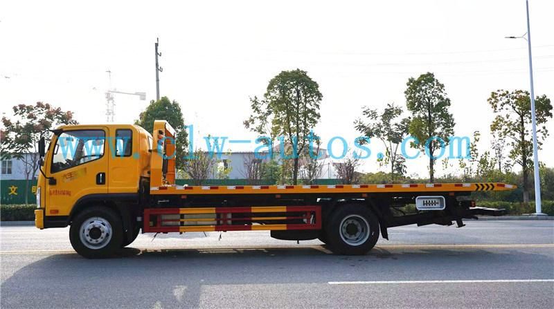 FAW/Jmc/JAC/Dongfeng/HOWO/Foton Customized Platform Wrecker Flatbed Towing Trucks Wrecker Rescue Truck Road Recovery Truck