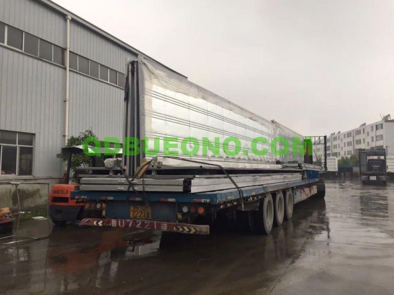 Customized 32FT Aluminum Wing Van Truck Body for 3 Axle Semi-Trailer