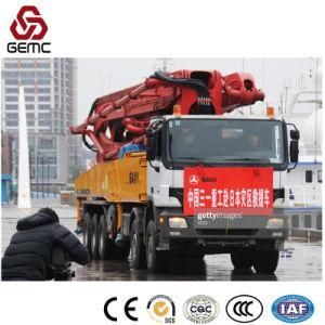 Manual 43m 58m 62m Vertical Reach Concrete Pimp Mixer Truck