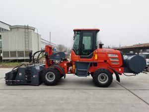 High Efficiency Fully Enclosed Cab Road Sweeper Equipment Engineering Machinery Chassis
