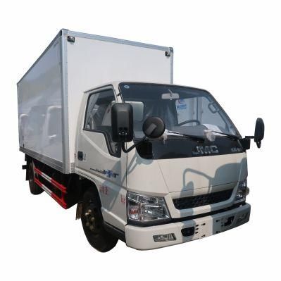 Jmc 4X2 Van Lorry Truck 5tons Freezer Box Truck Cooling Van Truck Refrigerated Box CKD Vehicle for Meat Fish and Vegetable