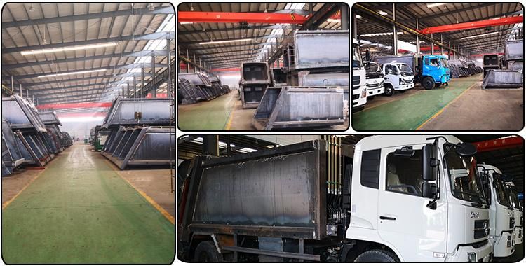 China Manufacturer 12m3 Garbage Compactor Truck