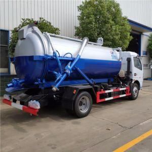 DFAC Cesspit Emptier 6 Tons Vacuum Sewer Cleaner for Sale