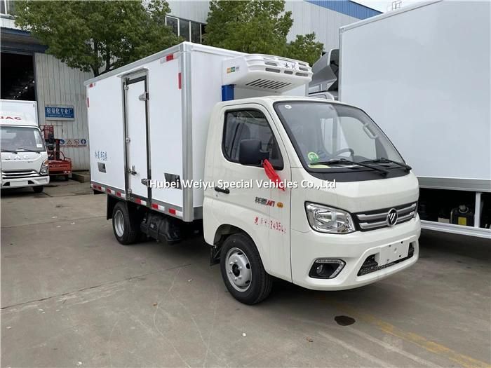 1 Tonne Ice Cream Freezer Truck Refrigerator Truck for Meat and Fish Delivery